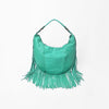 SWC127 Signature Side-Fringe Hobo Bag