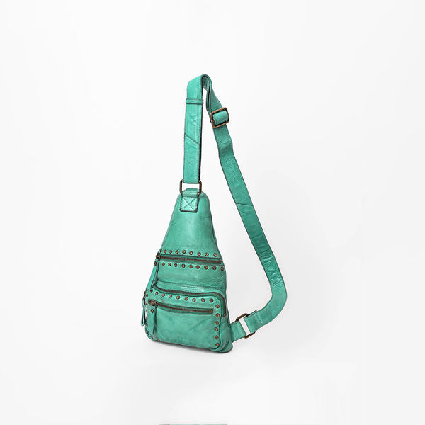 SWC191 Caldera - Full Grain Leather Sling Bag