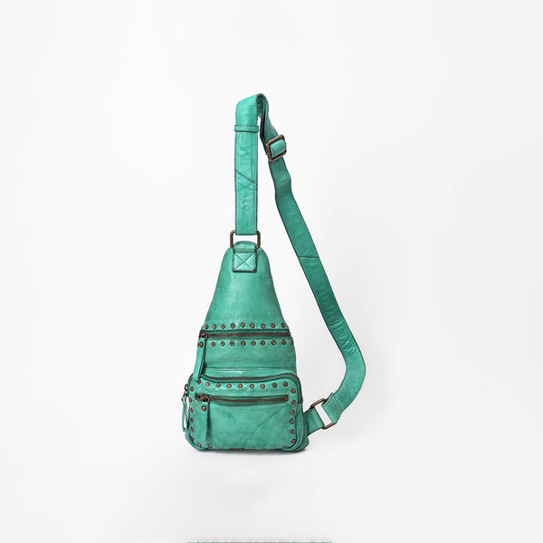 SWC191 Caldera - Full Grain Leather Sling Bag