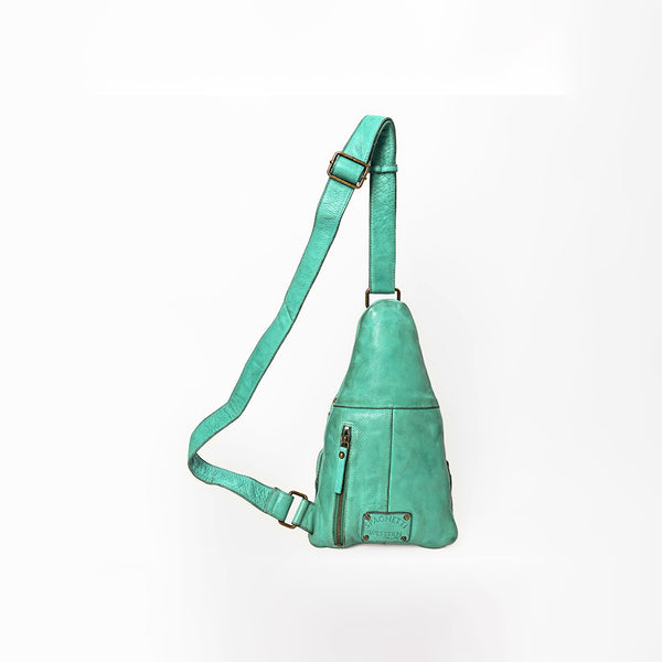 SWC191 Caldera - Full Grain Leather Sling Bag