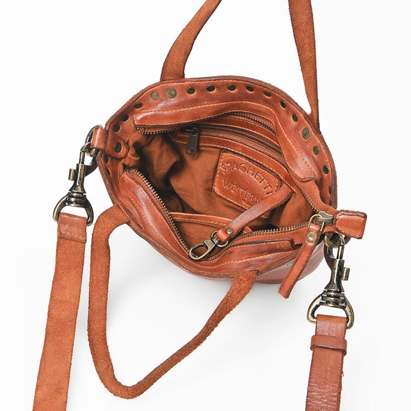 SWC480 Bellavento - Leather Riveted Tote