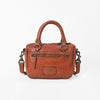 SWC483 Caventina - Leather Riveted Tote Bag