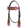 BER115-Western Leather Headstall