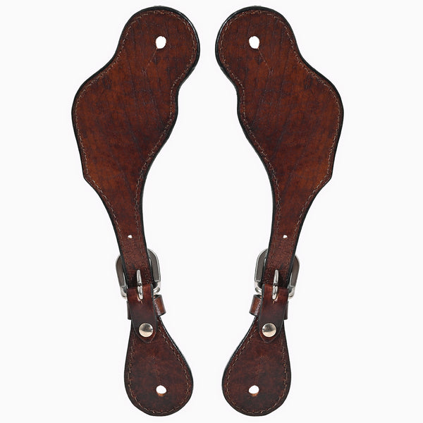 BER270-Western American Leather Spur Strap