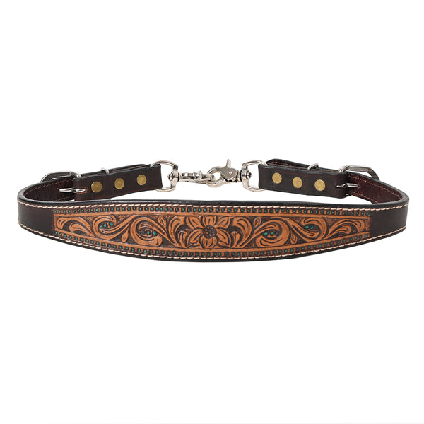 BER357-Western Leather Wither Straps