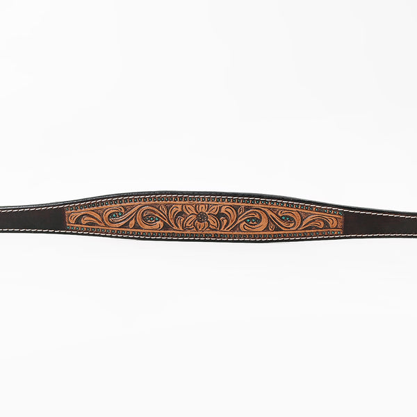 BER357-Western Leather Wither Straps