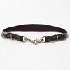 BER357-Western Leather Wither Straps