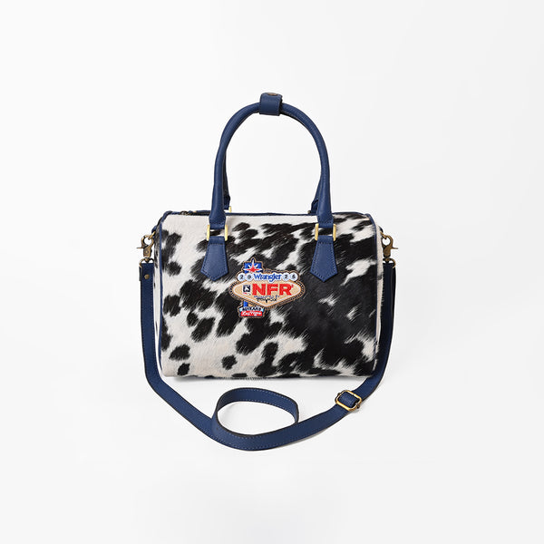 ADBGA1455NFR American Darling Genuine Cowhide Leather Wrangler Speedy Bag