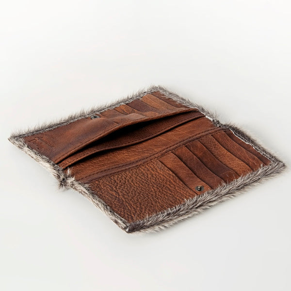 ADBG258 American Darling Wallet Bag - Handcrafted Hair-On Cowhide & Genuine Leather Western Wallet