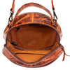 ADBG498 American Darling Hand Tooled Floral Leather Western Canteen Bag