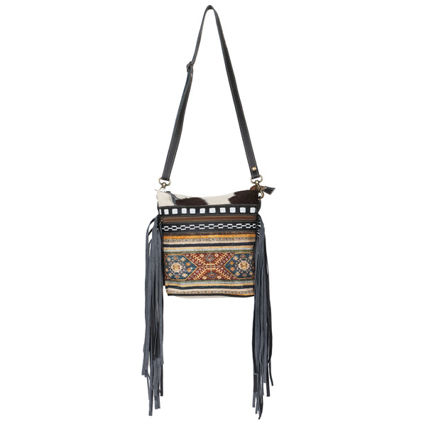 LC-KB651 Crossbody Upcycled Canvas Ladies Bag