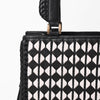 ADBGM1084 American Darling Woven Geometric Diamond Tote Bag