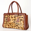 LADBGI174 Tote Hair On Genuine Western Leather Women Bag