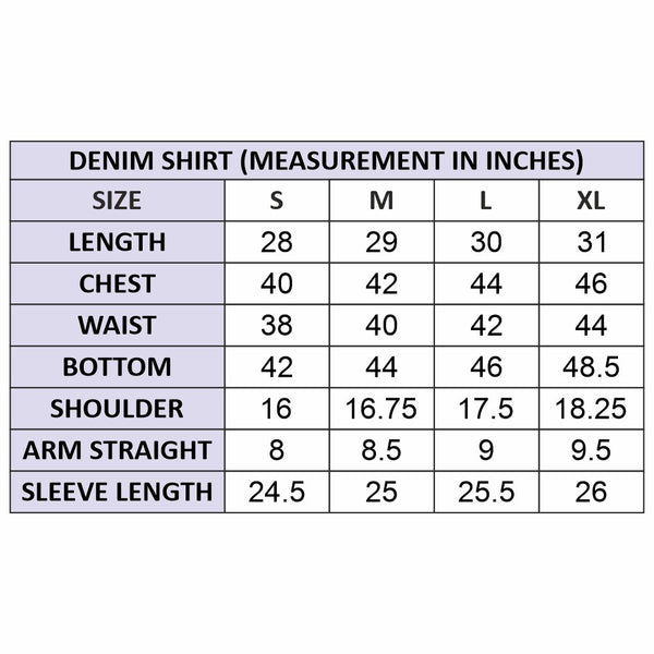 LC-ADSH026 Women's Light Wash Western Denim Shirt with Hand-Tooled Black Backed Floral Leather Yoke