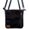ADBG304 American Darling Cross body Bag - Hand Tooled Floral Leather & Hair-On Cowhide Purse