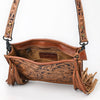 ADBG323 American Darling Hand Tooled Leather Messenger Bag