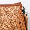 ADBG325 American Darling Hand Tooled Leather Messenger Bag