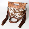 ADBGS146 Crossbody Genuine Western Leather Women Bag Caddy