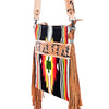 ADBG298 American Darling Hand Tooled Leather Saddle Blanket Crossbody