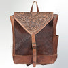 ADBG386 American Darling Hand Tooled Leather Backpack Bag