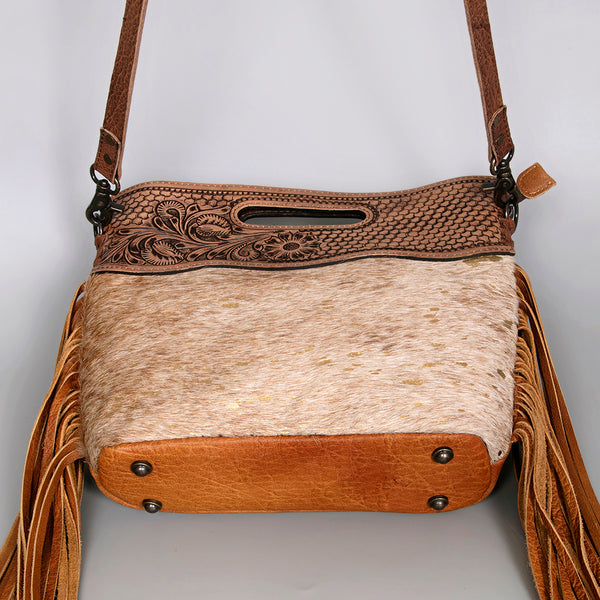 LC-ADBGS145ACGOBR Clutch Genuine Western Leather Women Bag