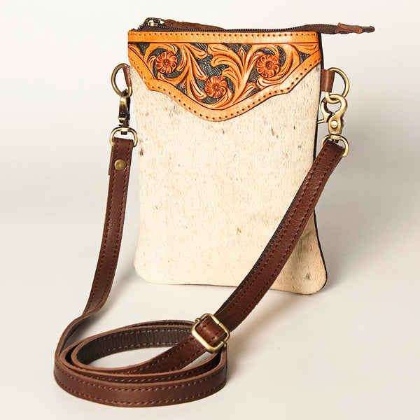 ADBG406 American Darling Hand Tooled Leather Small Cross body Bag
