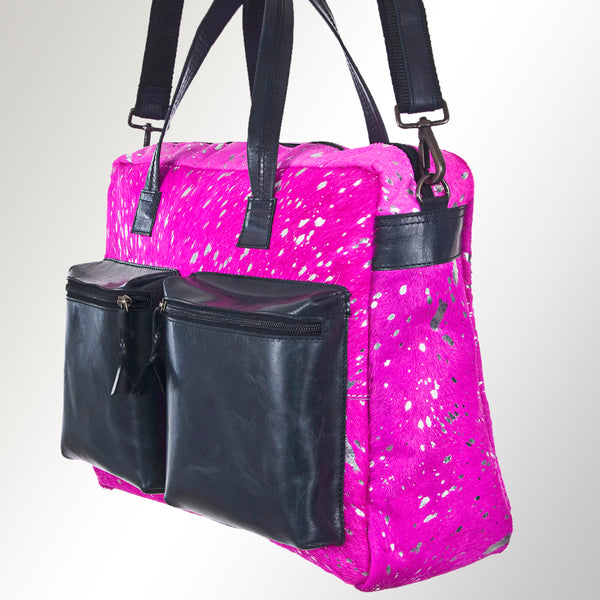 ADBG264 American Darling Tote Bag - Handcrafted Hair-On Cowhide & Western Leather Bag