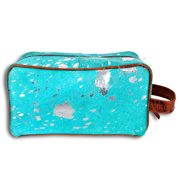 ADBG399 American Darling Hair-On Cowhide Toiletry Bag