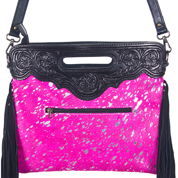 LC-ADBGS146PKACSL Crossbody Genuine Western Leather Women Bag Cora