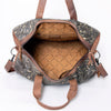 LC-ADBGS174 Cowhide Leather Duffle Bag - Genuine Western Travel Weekender
