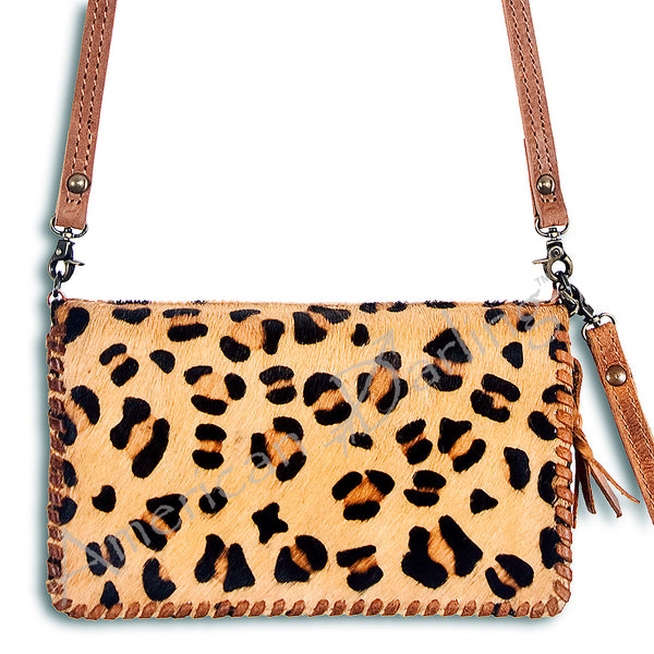 ADBG485 American Darling Hair-On Cowhide Organiser Bag