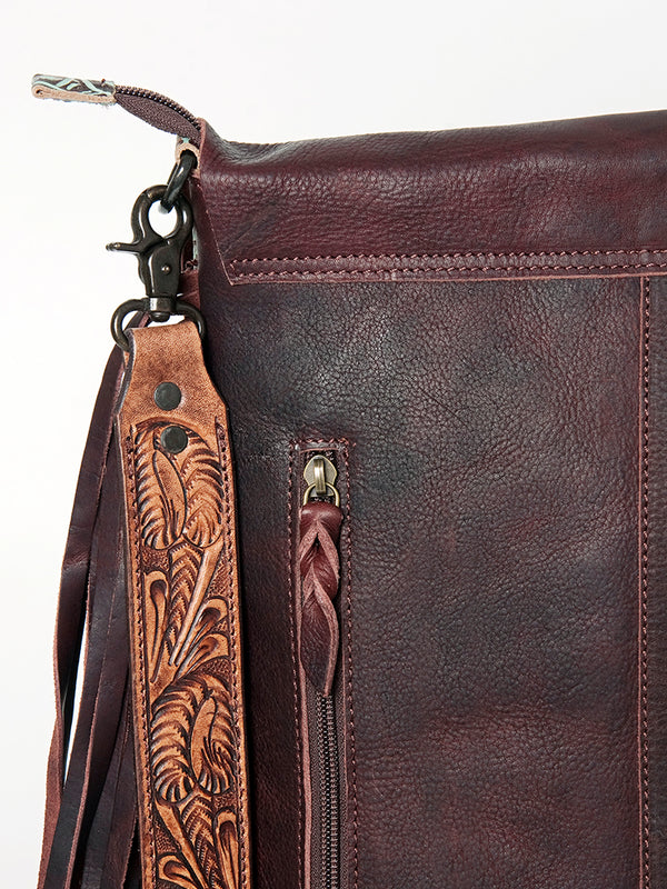 LC-ADBGZ128 Messenger Genuine Western Leather Women Bag