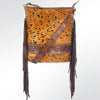 ADBG316 American Darling Hand Tooled Genuine Leather Large Cross body Bag