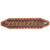 LC-ADBRF110 Hand-Tooled Leather Wristband - Tribal Diamond Pattern