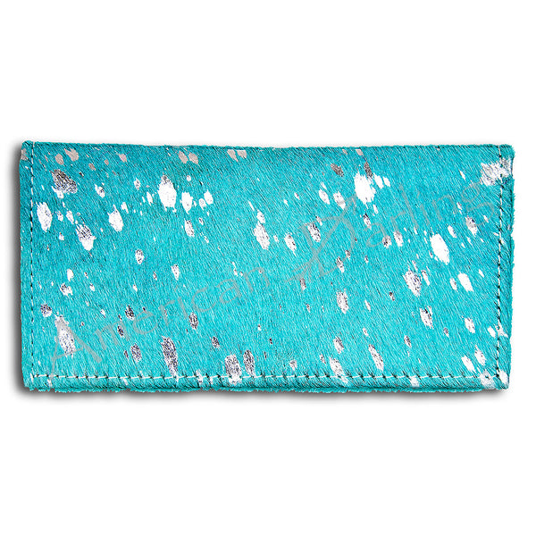 ADBG258 American Darling Wallet Bag - Handcrafted Hair-On Cowhide & Genuine Leather Western Wallet
