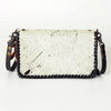 ADBG485 American Darling Braided Cowhide Leather Organiser Bag