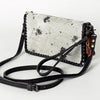 ADBG485 American Darling Braided Cowhide Leather Organiser Bag