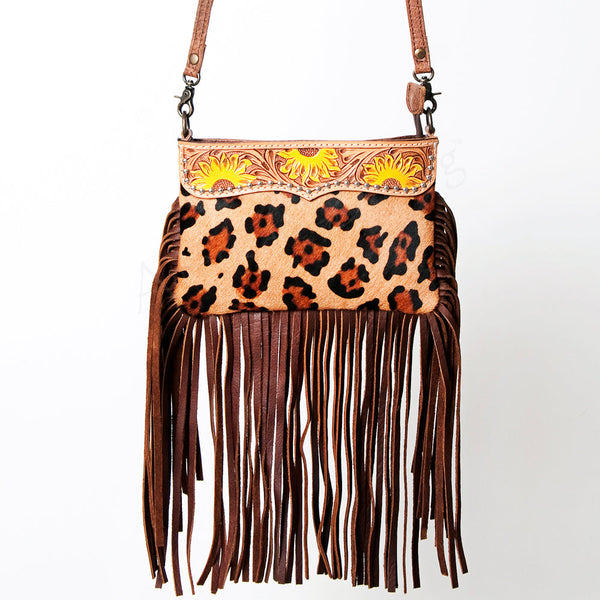 ADBG362 American Darling Small Cross body Bag Cowhide & Leather Crossbody
