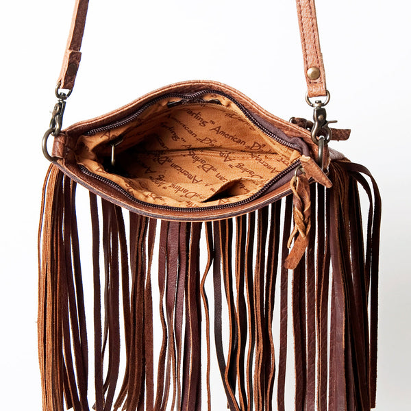 ADBG362 American Darling Small Cross body Bag Cowhide & Leather Crossbody