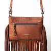 ADBG362 American Darling Small Cross body Bag Cowhide & Leather Crossbody