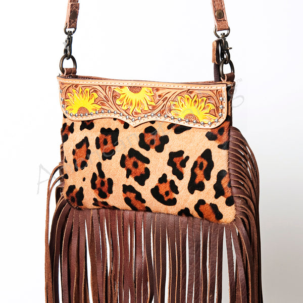 ADBG362 American Darling Small Cross body Bag Cowhide & Leather Crossbody