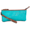 ADBG344 American Darling Hair On Hide Leather Western Style Wristlet Clutch Purse