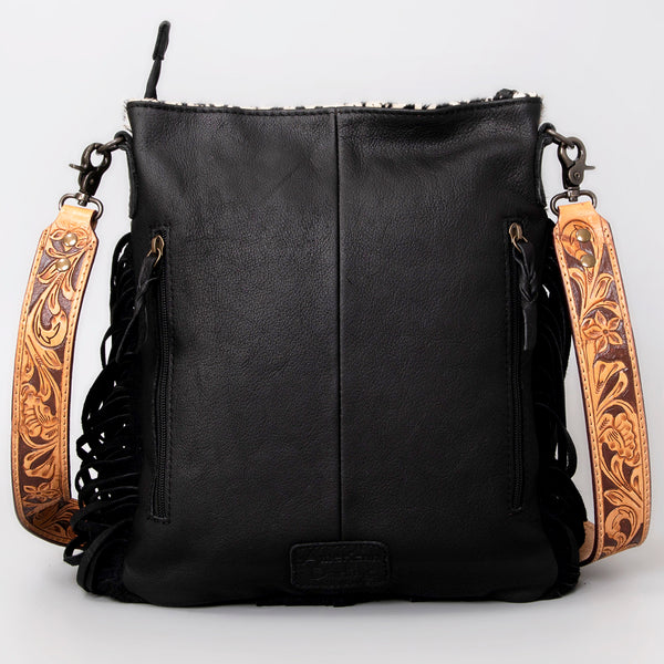 ADBGS192 Large Crossbody Genuine Western Leather Women Bag Pearl