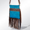 ADBGS192 Large Crossbody Genuine Western Leather Women Bag Pearl
