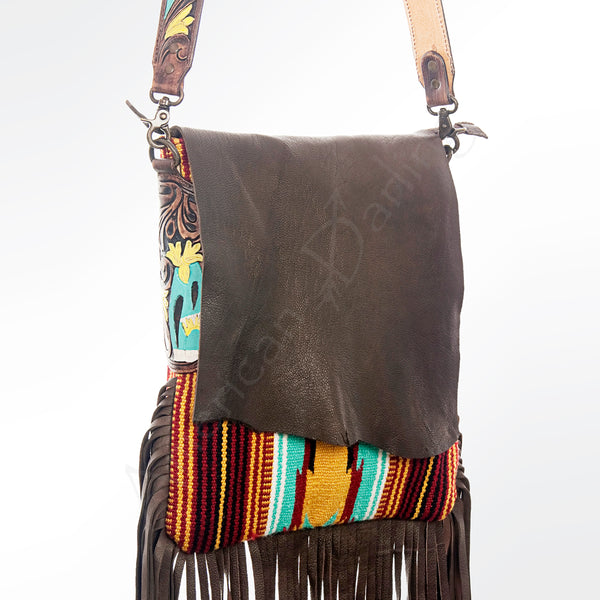 LC-ADBGZ175D Messenger Genuine Western Leather Women Bag
