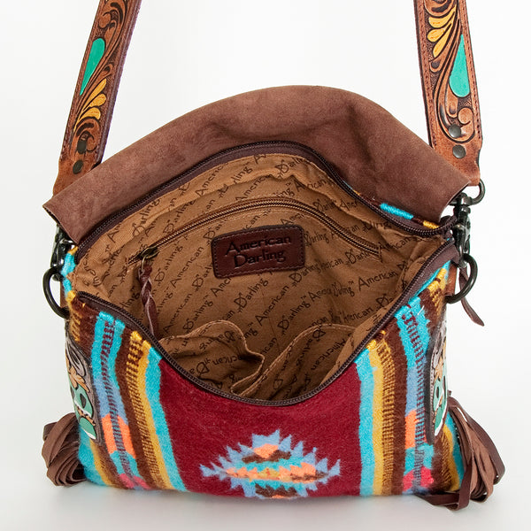 LC-ADBGZ175G Messenger Genuine Western Leather Women Bag