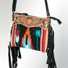LC-ADBGZ183B Crossbody Genuine Western Leather Women Bag Becca