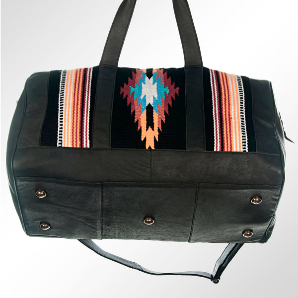 LC-ADBGZ185B Duffel Genuine Western Leather Women Bag