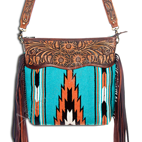 LC-ADBGZ171 Crossbody Genuine Western Leather Women Bag