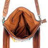 LC-ADBGZ174R Crossbody Genuine Western Leather Women Bag